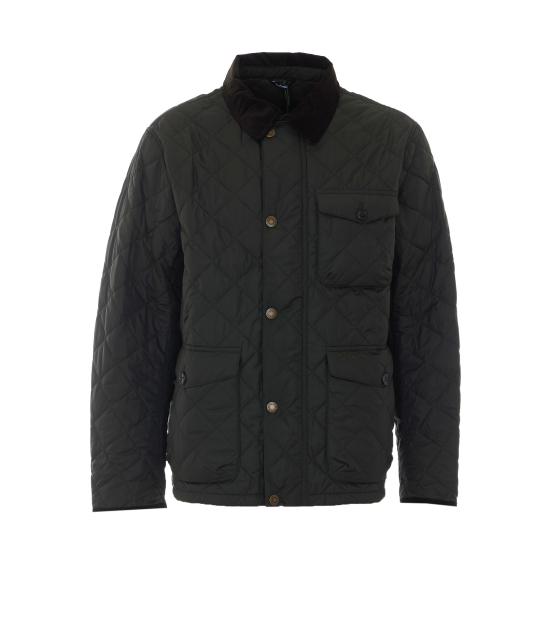 26FW 바버 혼비 퀼팅 재킷 MQU1808 GN71 GREEN