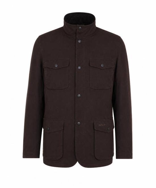 26FW 바버 오그스톤 왁스 자켓 MWX0700 RU71 BROWN