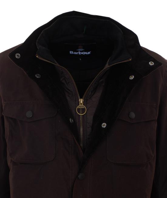 26FW 바버 오그스톤 왁스 자켓 MWX0700 RU71 BROWN - BARBOUR