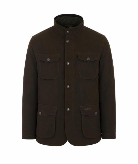 26FW 바버 오그스톤 왁스 자켓 MWX0700 OL51 GREEN
