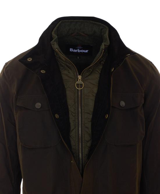 26FW 바버 오그스톤 왁스 자켓 MWX0700 OL51 GREEN - BARBOUR