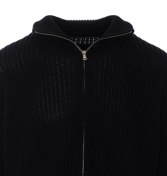26FW 아미시 집업 니트 AMU163 CV33XXXXXXXX BLACK - AMISH