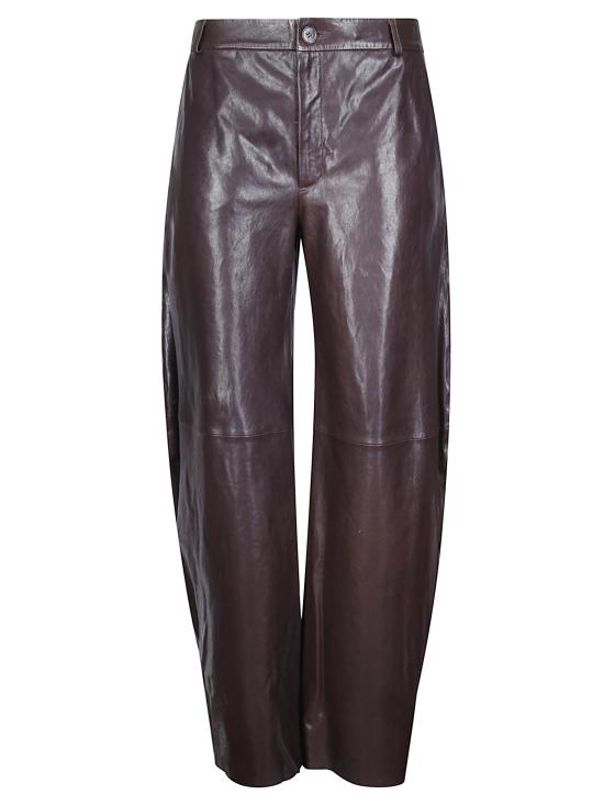 26FW 데사 가죽 팬츠 K15209 DARKROAST DARK ROAST