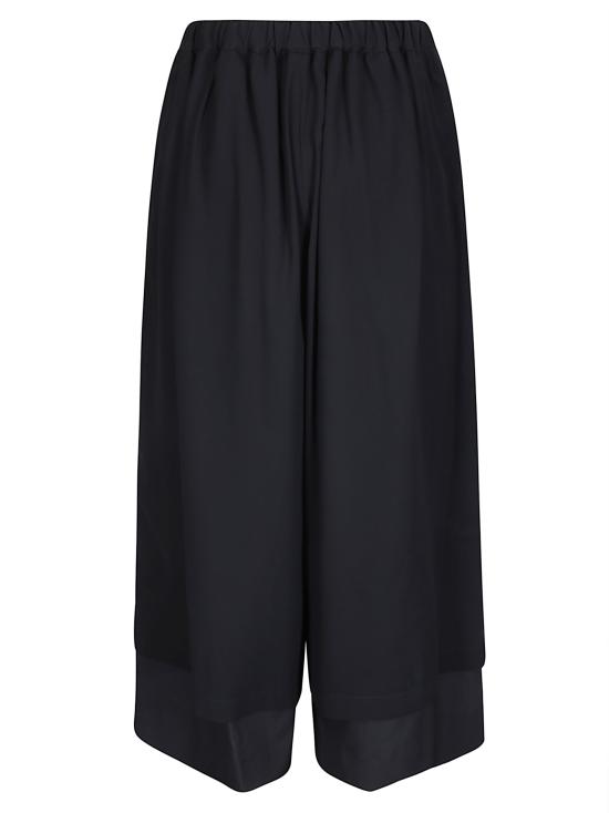 26FW 꼼데가르송 스트레이트 팬츠 GRP011W26 1 BLACK - COMME DES GARCONS