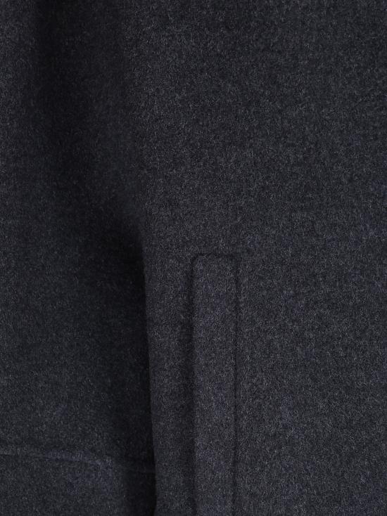26FW 케이트 엘더 더블 울 벨티드 코트 6239547 205 CHARCOAL - KHAITE