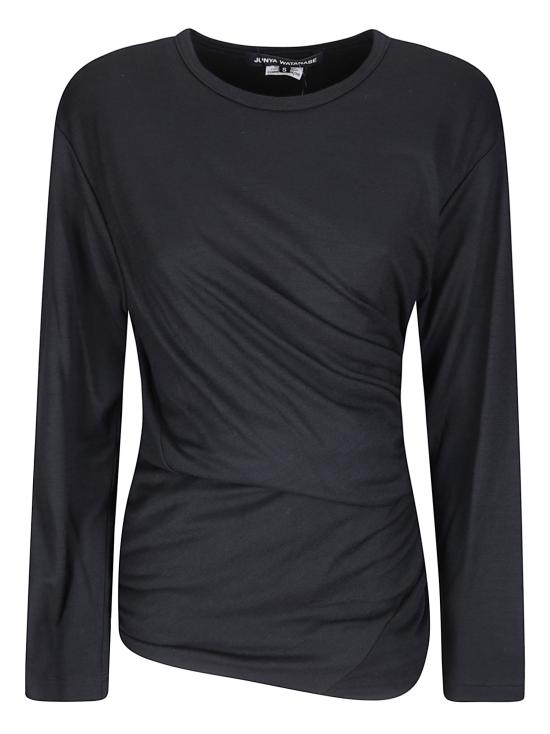 26FW 와타나베 준야 긴팔 티셔츠 JRT016W26 1 BLACK