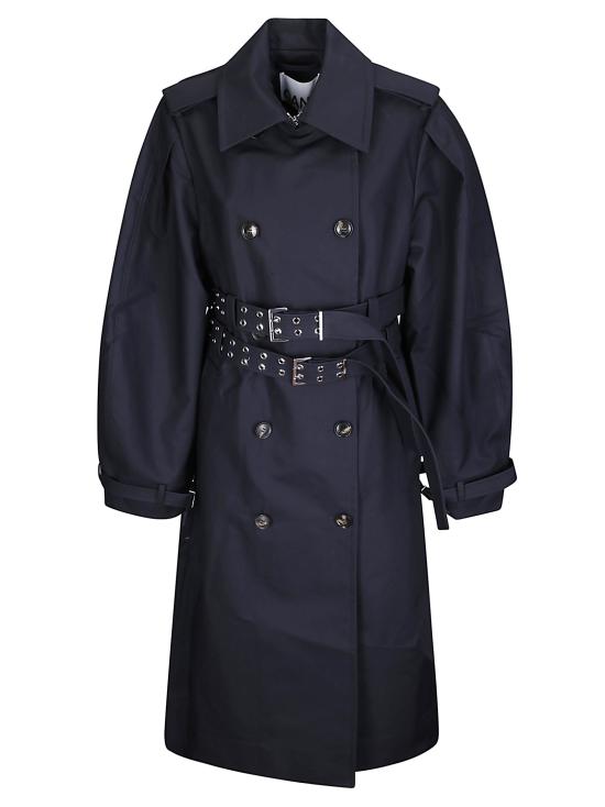 26FW 가니 코트 A1010222 099 Black
