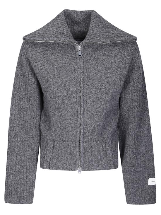 26FW 삼소앤삼소 가디건 F26300200 CLR002860 DARK GREY MELANGE