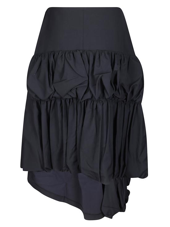 26FW 꼼데가르송 미디 스커트 GRS024W26 1 BLACK - COMME DES GARCONS