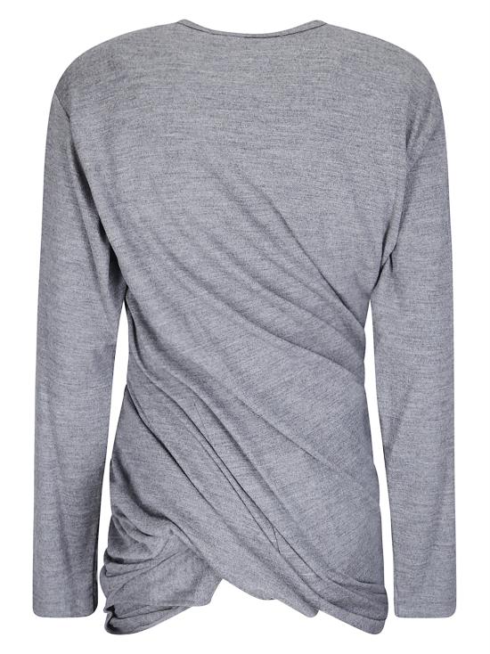 26FW 와타나베 준야 긴팔 티셔츠 JRT016W26 2 TOP GREY - JUNYA WATANABE