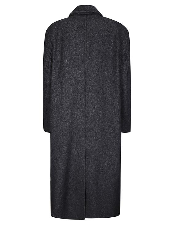 26FW 삼소앤삼소 코트 M26300047 CLR002455 DARK GREY MELANGE - SAMSOE SAMSOE