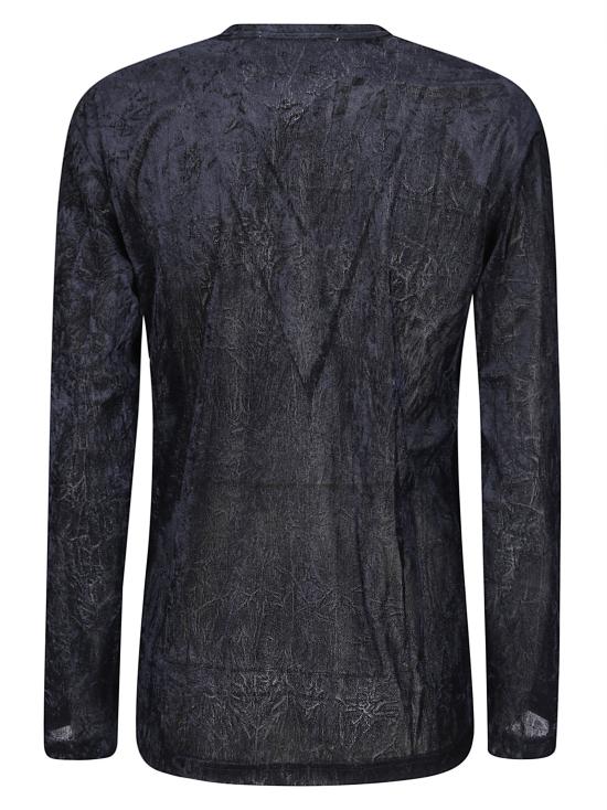 26FW 꼼데가르송 긴팔 티셔츠 GRT017W26 1 BLACK - COMME DES GARCONS
