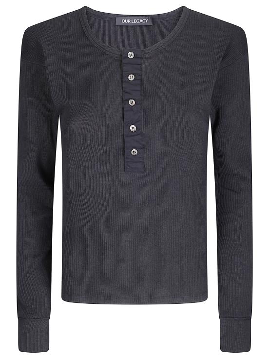 26FW 아워레가시 젠틀 헨리 롱슬리브 탑 젠틀 헨리 롱슬리브 탑 W4266GC CHREDWSC CHARRED SHADE