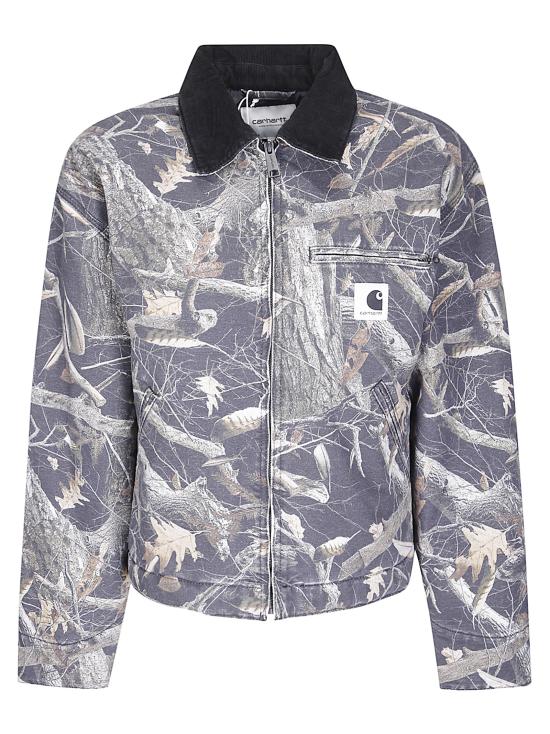 26FW 칼하트 WIP 자켓 I035672 3X860 CAMO FEATHER TREE BLACK