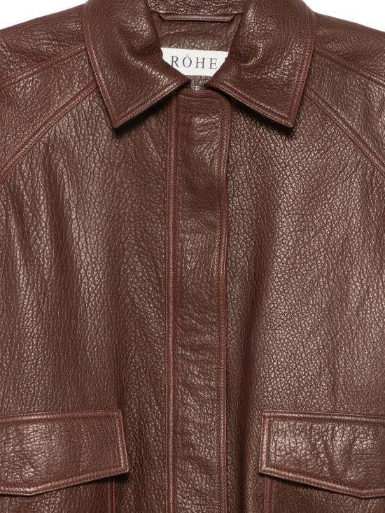 26FW 로에 수트 자켓 42111254 219645 CHESTNUT - ROHE