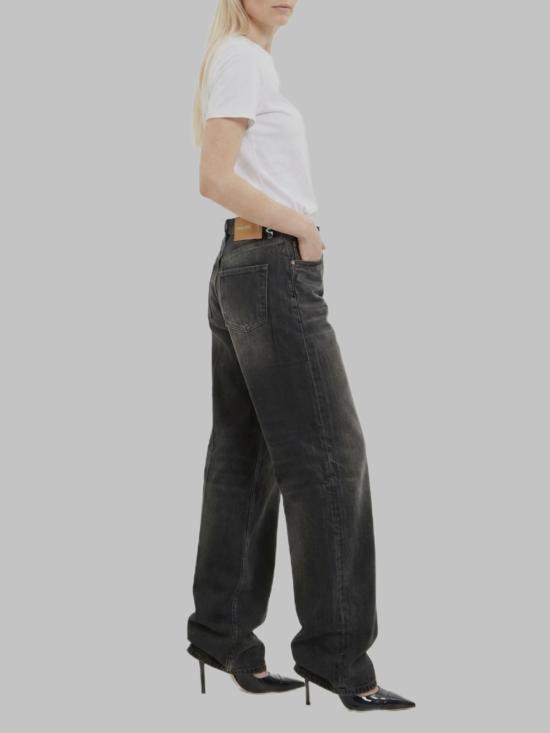 26FW 하이쿠레 데님 팬츠 HEW03296 BLACK - HAIKURE