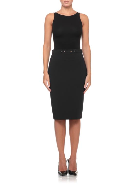 26FW 엘리자베타프랜치 탑 BO05067E2110 Black - ELISABETTA FRANCHI