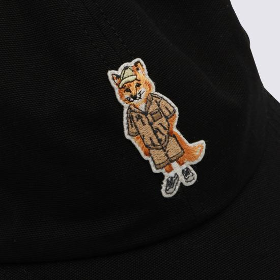 26FW 메종키츠네 볼캡 QU06102 WB0026P199 Black - MAISON KITSUNE