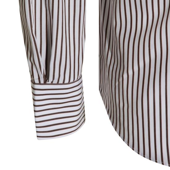 26FW 마짜렐리 셔츠 45 023885 BIANCO CAFFE - MAZZARELLI