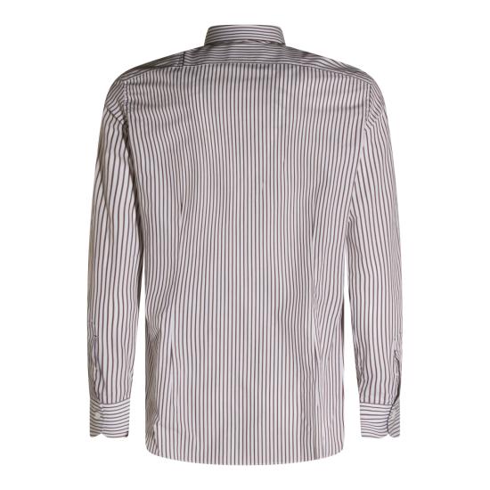 26FW 마짜렐리 셔츠 45 023885 BIANCO CAFFE - MAZZARELLI