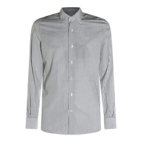 26FW 마짜렐리 셔츠 45 023884 BIANCO VERDE