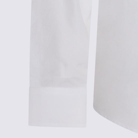 26FW 버버리 레귤러핏 코튼 포플린 셔츠 8122007 A1462 WHITE - BURBERRY