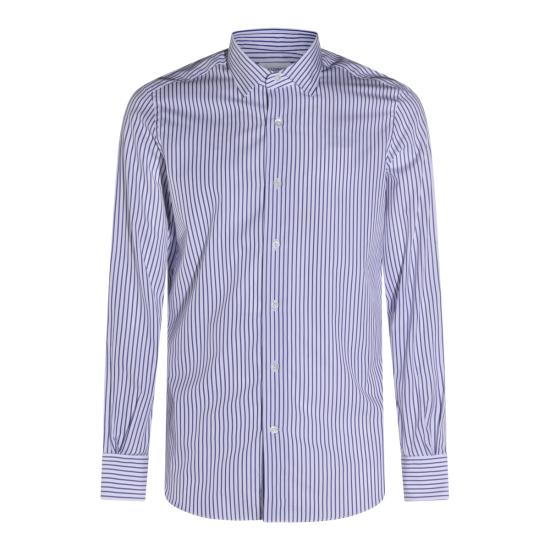 26FW 마짜렐리 셔츠 80 02388 BIANCO BLU