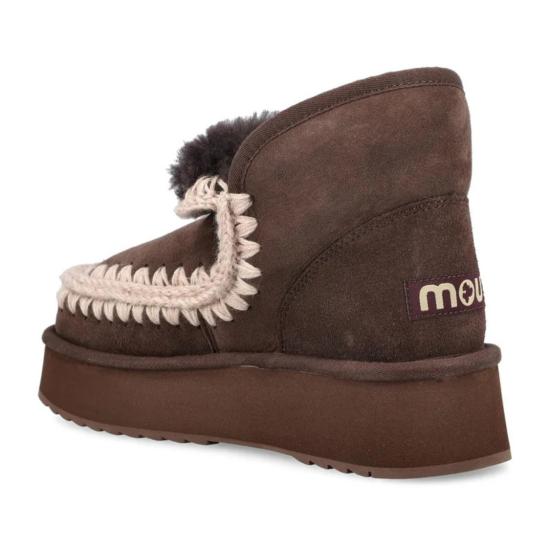 25FW 모우 미니 에스키모 플랫폼 부츠 MU FW681000A MOCH Brown - MOU