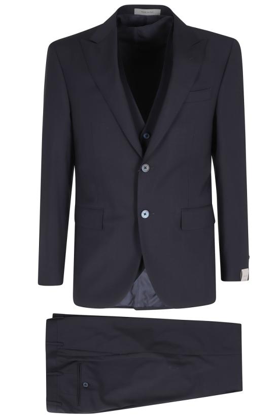 26SS 꼬르넬리아니 수트 자켓 278245 2718563 098 Black - CORNELIANI