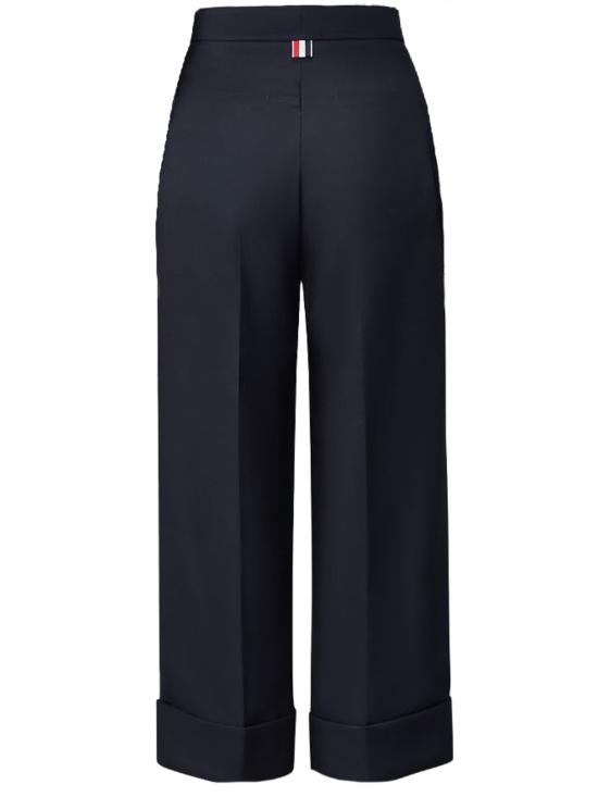 26FW 톰브라운 스트레이트 팬츠 FTC515A F1199415 Navy - THOM BROWNE
