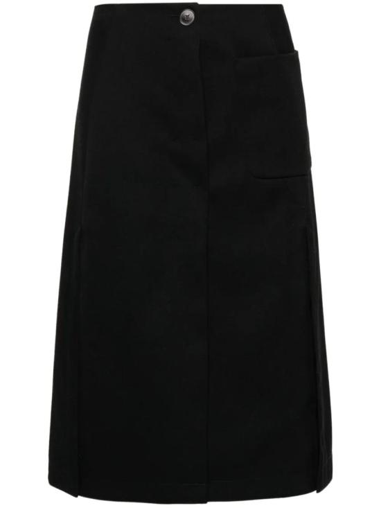  랑방 미디 스커트 RWST00074885H23 10 Black