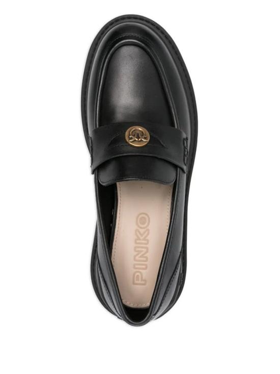 25FW 핑코 로퍼 SD0403P001 Z99 Black - PINKO