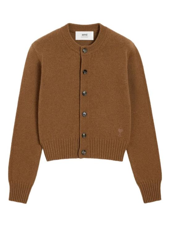 25FW 아미 ADC 캐시미어 가디건 FKC364005 216 Brown