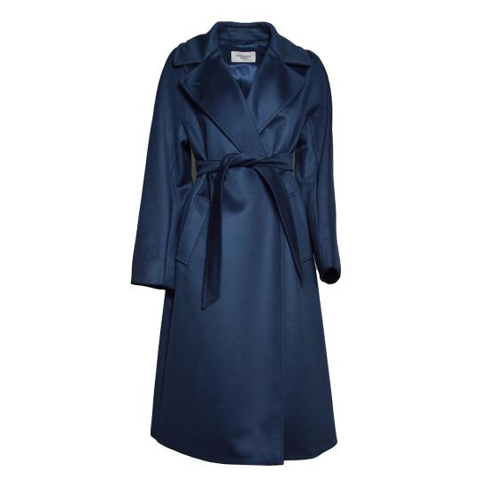 26FW 위켄드막스마라 코트 2625016021600 091 BLU NOTTE