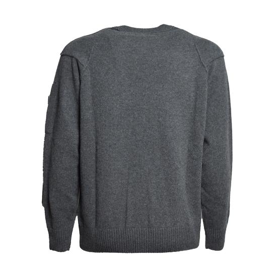 26FW 씨피 컴퍼니 스웨터 21CMKN707A110149A 978 ANTRACITE - C.P. COMPANY