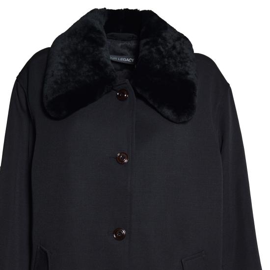 26FW 아워레가시 툰드라 버진 울 코트 W4261TCB BLACK NERO - OUR LEGACY