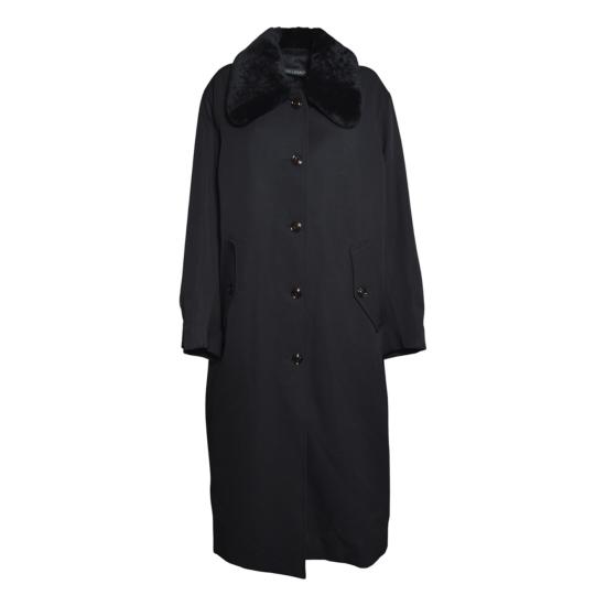 26FW 아워레가시 툰드라 버진 울 코트 W4261TCB BLACK NERO
