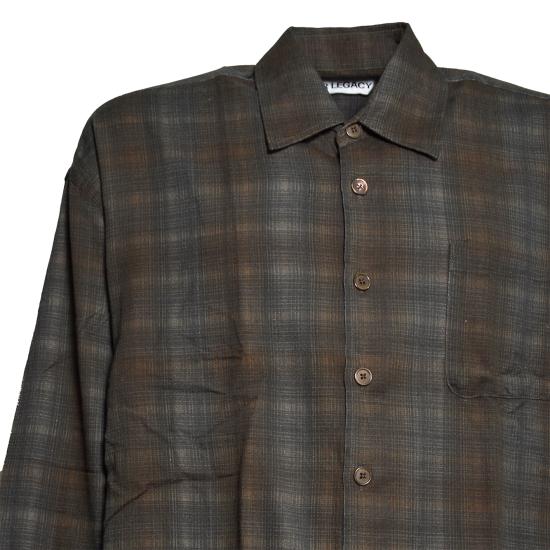26FW 아워레가시 모어 체크 프린트 보로드 셔츠 M4262BMC MORECHECK GRIGIO SCURO - OUR LEGACY