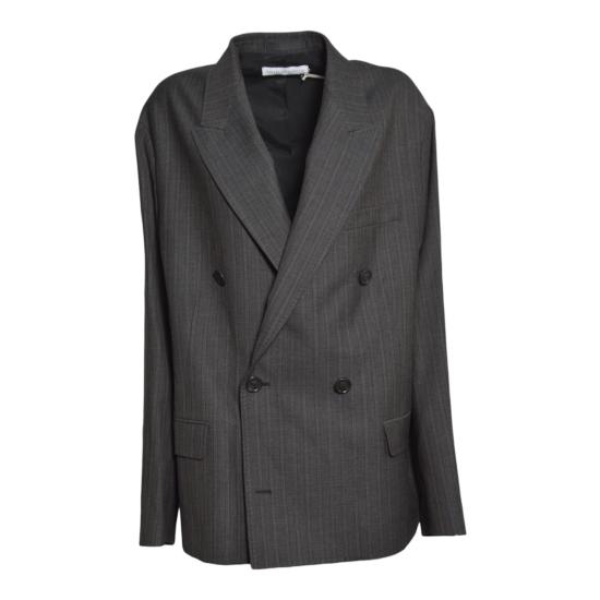 26FW 아워레가시 할트 블레이저 페이즈 스트라이프 모션 울코트 수트 재킷 M4260HPS STRIPE ANTRACITE