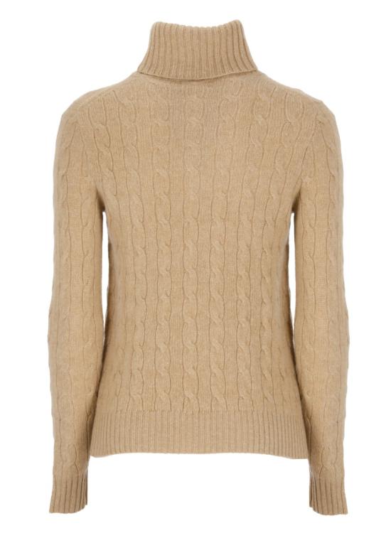 26FW 폴로 랄프로렌 울 캐시미어 케이블 니트 터틀넥 211888686006 Neutrals - POLO RALPH LAUREN