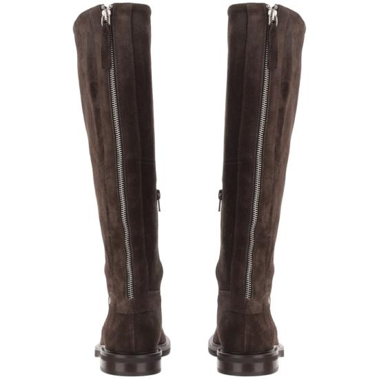26FW 포에베 부츠 EV01ZIPVELURTDM Brown - POEVE