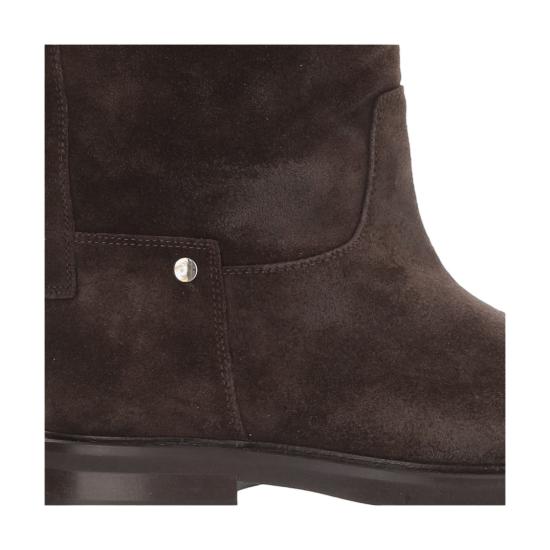26FW 포에베 부츠 EV01ZIPVELURTDM Brown - POEVE