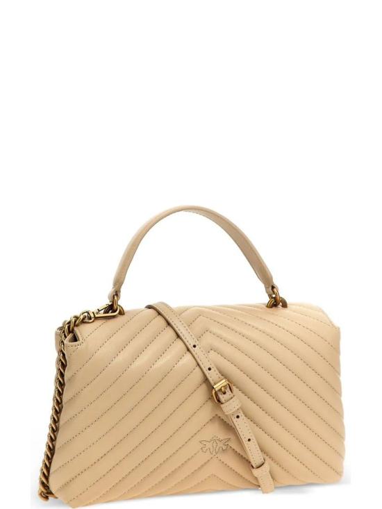 25FW 핑코 토트백 100043A0GK C50Q Neutrals - PINKO