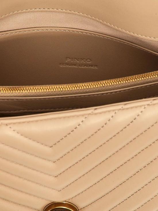 25FW 핑코 토트백 100043A0GK C50Q Neutrals - PINKO