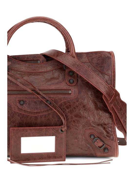 26FW 발렌시아가 르 시티 백 865760 2ACFH6154 BERRY RED - BALENCIAGA