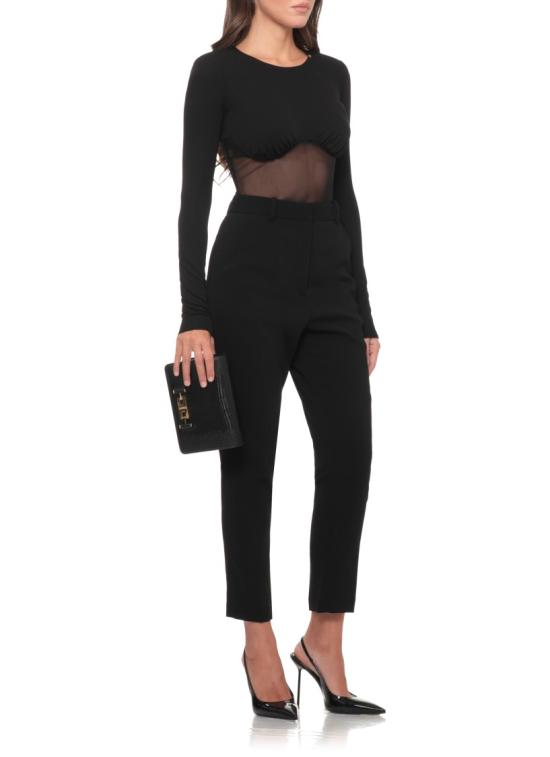 26FW 엘리자베타프랜치 탑 BO02666E2110 Black - ELISABETTA FRANCHI