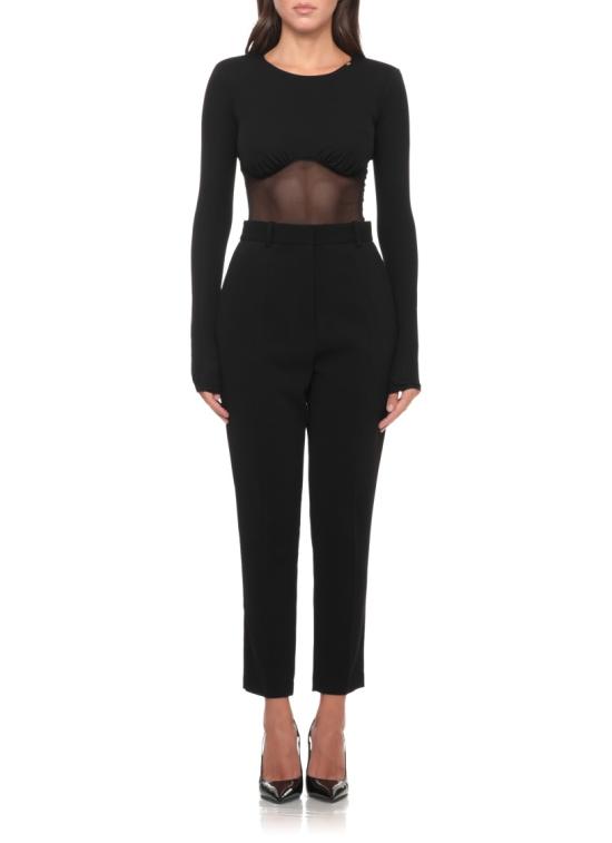 26FW 엘리자베타프랜치 탑 BO02666E2110 Black - ELISABETTA FRANCHI