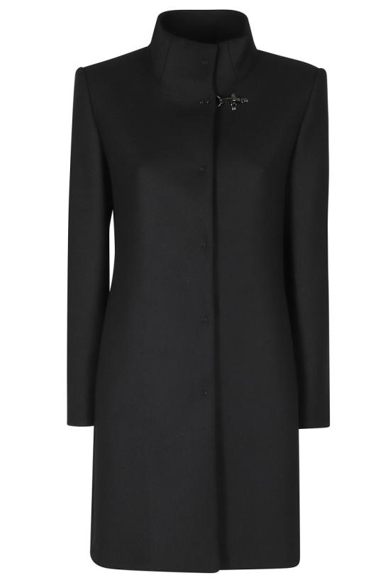26FW 페이 코트 NAW50533020YMV 099 Black