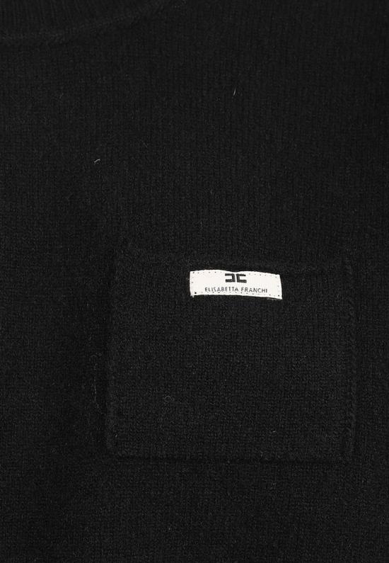 26FW 엘리자베타프랜치 탑 MK11T66E2 Black - ELISABETTA FRANCHI