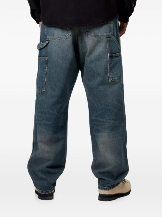 26FW 칼하트 WIP 스미스 데님 더블 니 팬츠 I032699 014Q - CARHARTT WIP